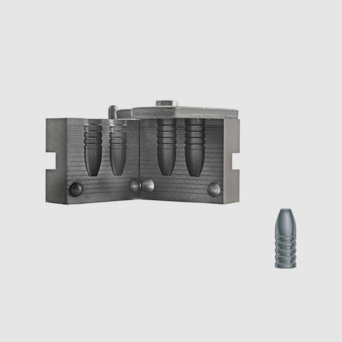 RCBS Doppelgiesskokille .410 / 10,41 mm 300 gr / 19,4 g Sharps C 40-300-SP-CSA Halb-Spitzgeschosse .410