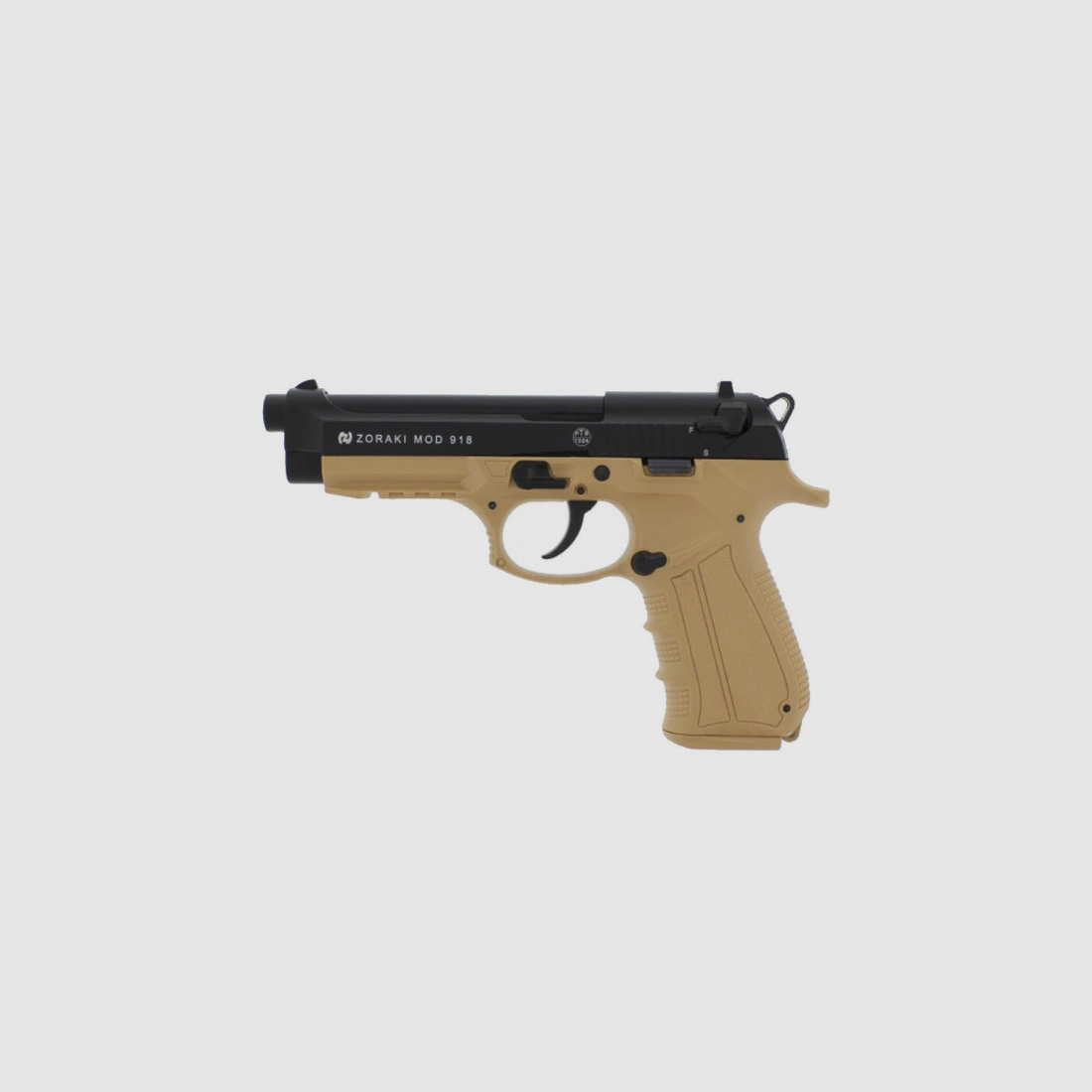 ZORAKI 918 DESERT - 9MM P.A.K. - SCHRECKSCHUSSPISTOLE
