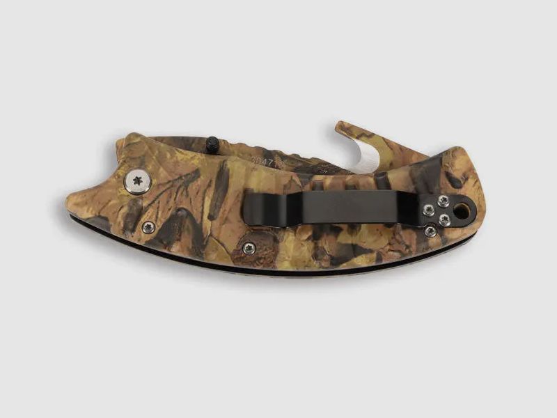 Cuchillo plegable PUMA TEC, gancho para desollar