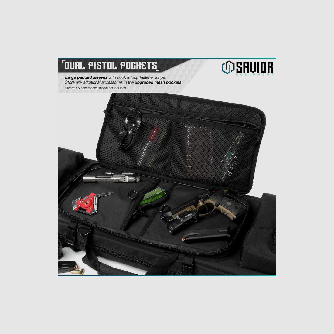 SAVIOR URBAN WARFARE DOUBLE 42″ FARBE SCHWARZ, Bild 4 von 5