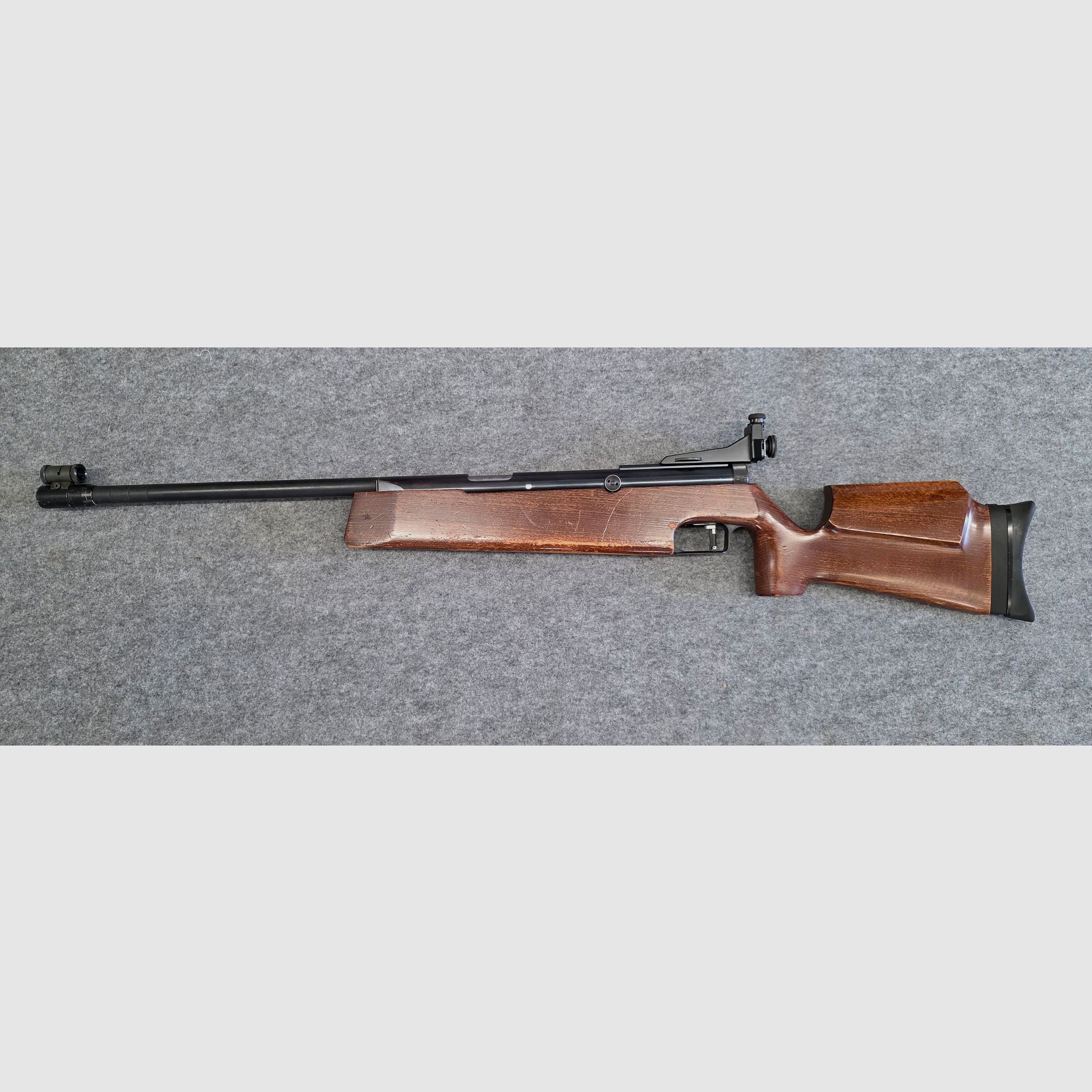 Match air rifle side cocking Diana Mod. 75 U T01 very rare in good condition