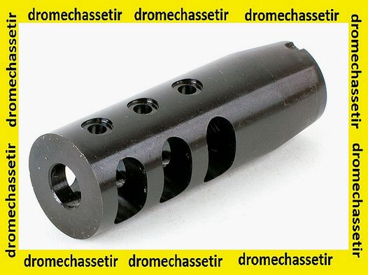 Mündungsbremse Deltac für VZ58 Triple Events aus schwarzem Stahl