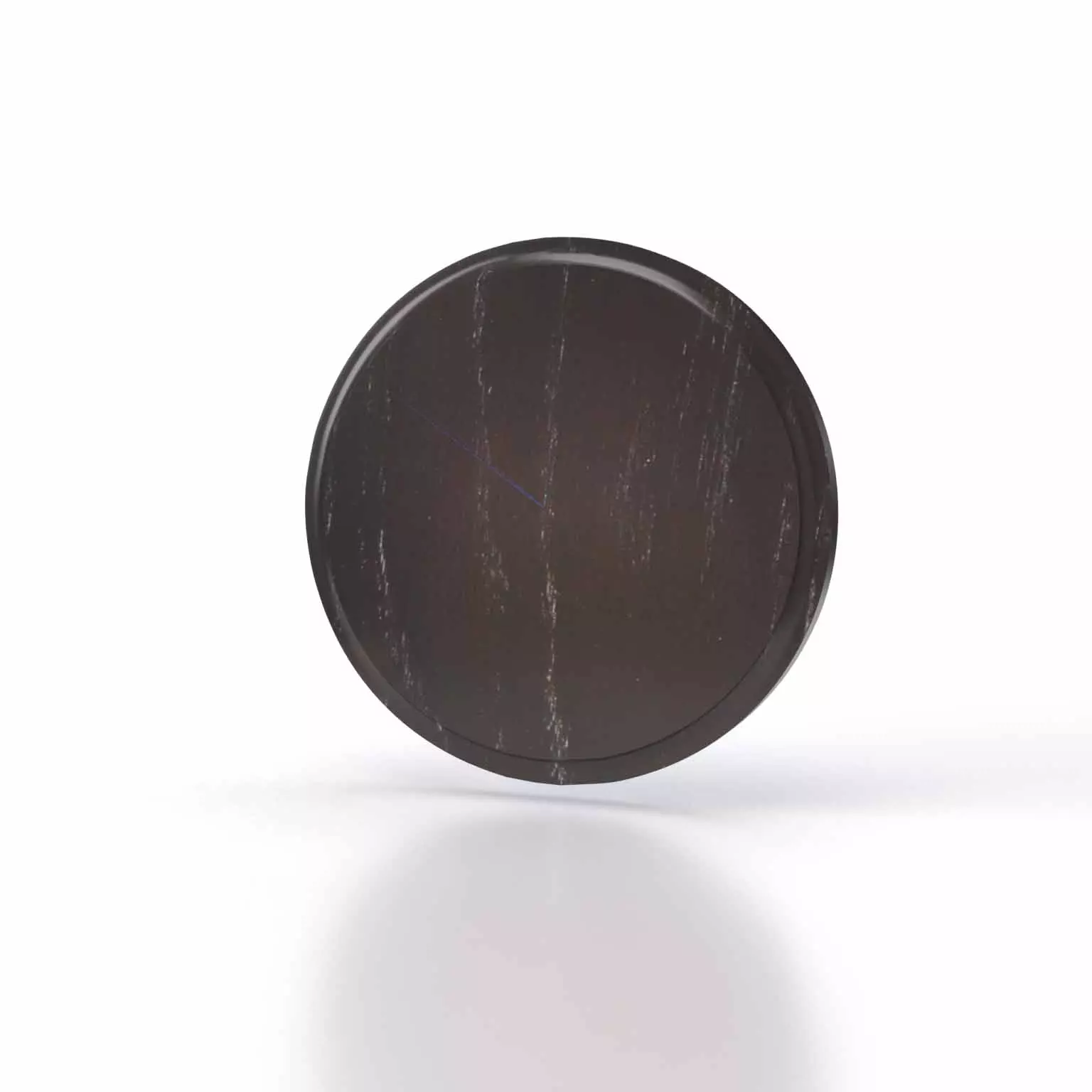 Plaque de trophée pour sanglier rond 22 cm foncé, image 2 sur 2