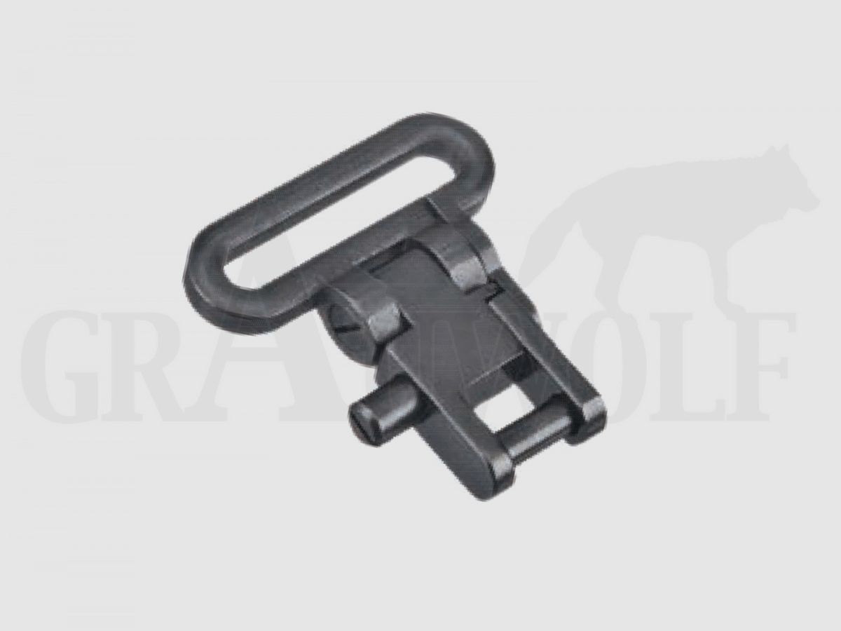 Recknagel Secura schnell abnehmbarer Riemenbügel 8 mm Kopfbreite 3,5 mm Bohrung mit US-Öse
