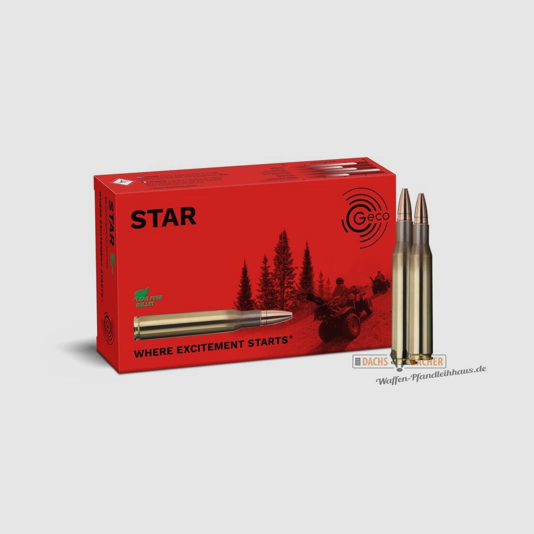GECO .30-06 Sprg. STAR 10,7g/165gr 20 Schuß