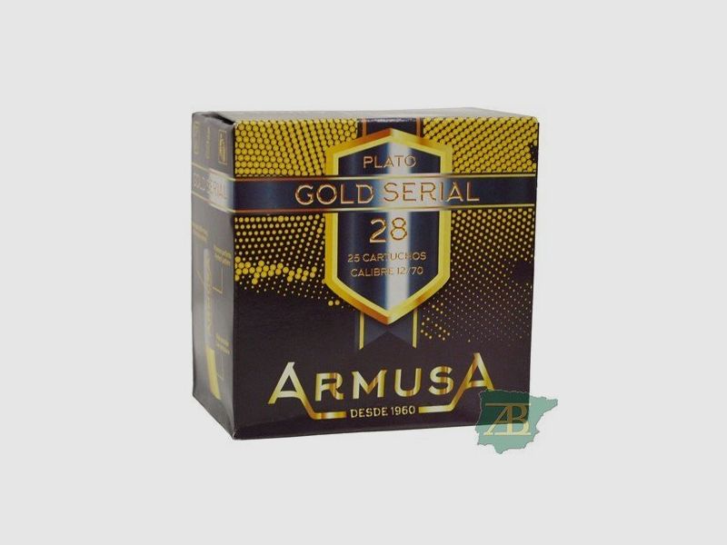 CAJON PATRONEN ARMUSA GOLD SERIAL PREMIUM 28GR