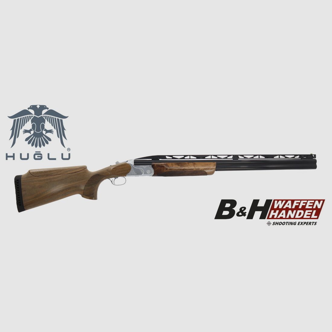 Fucile sportivo Huglu TRP DLX argento sinistro