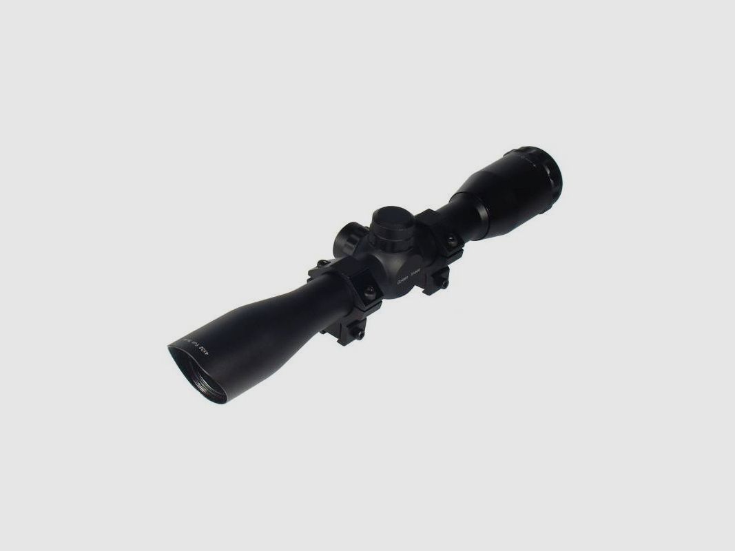 Optique LEAPERS UTG 4x32 ts mil-dot d.1" avec anneaux rail 11, image 1 sur 5