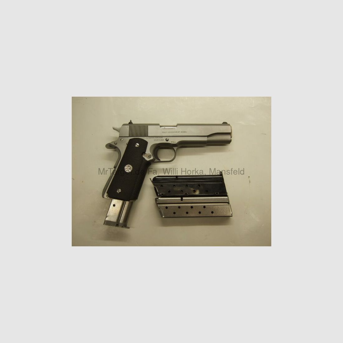 Colt MK IV Series 80 * stainless * 3 Magazine * 5" Lauf