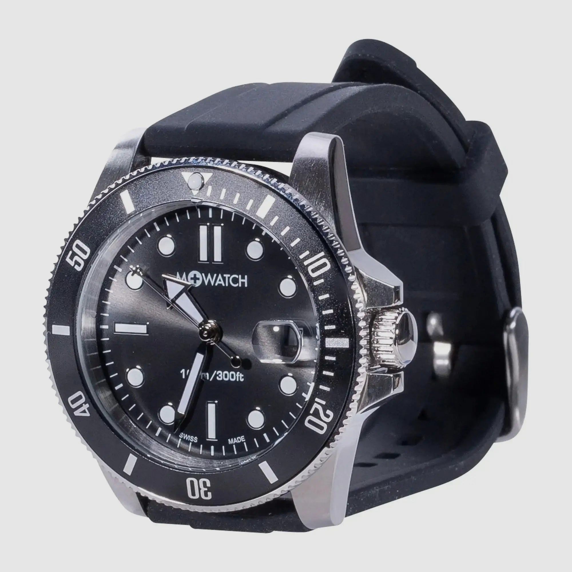 M+WATCH M+WATCH Horloge Mondaine Aqua Steel 41