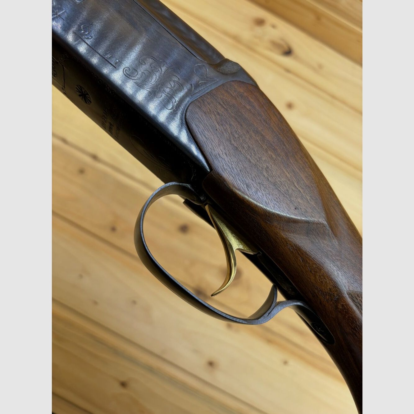 Escopeta Baikal de doble cañón 12/76 / longitud de cañón de 67 cm con chokes intercambiables 12/76