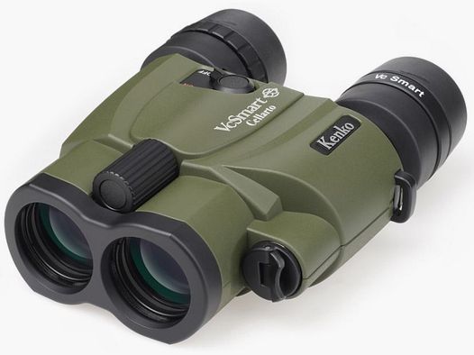 Jumelles Kenko Kenko VC-Smart 10x30 Cellarto WP vert avec stabilisateur d'image