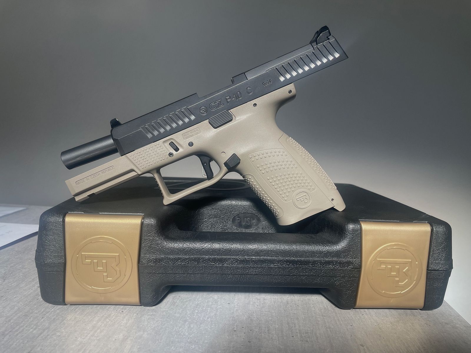 CZ P10 C Optic Ready FDE