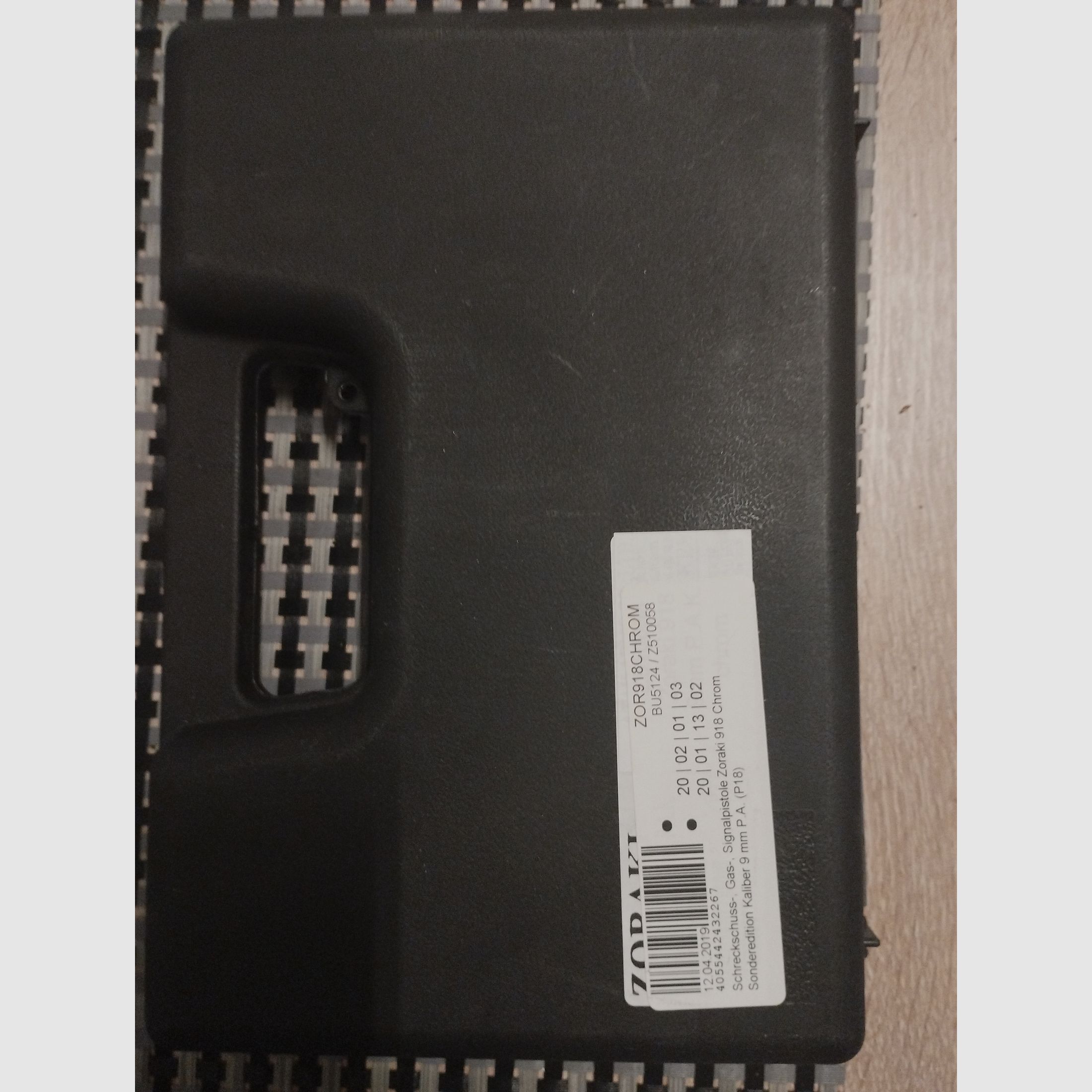 Zoraki 918 Chrome -9 mm P.A.K.- Full Set