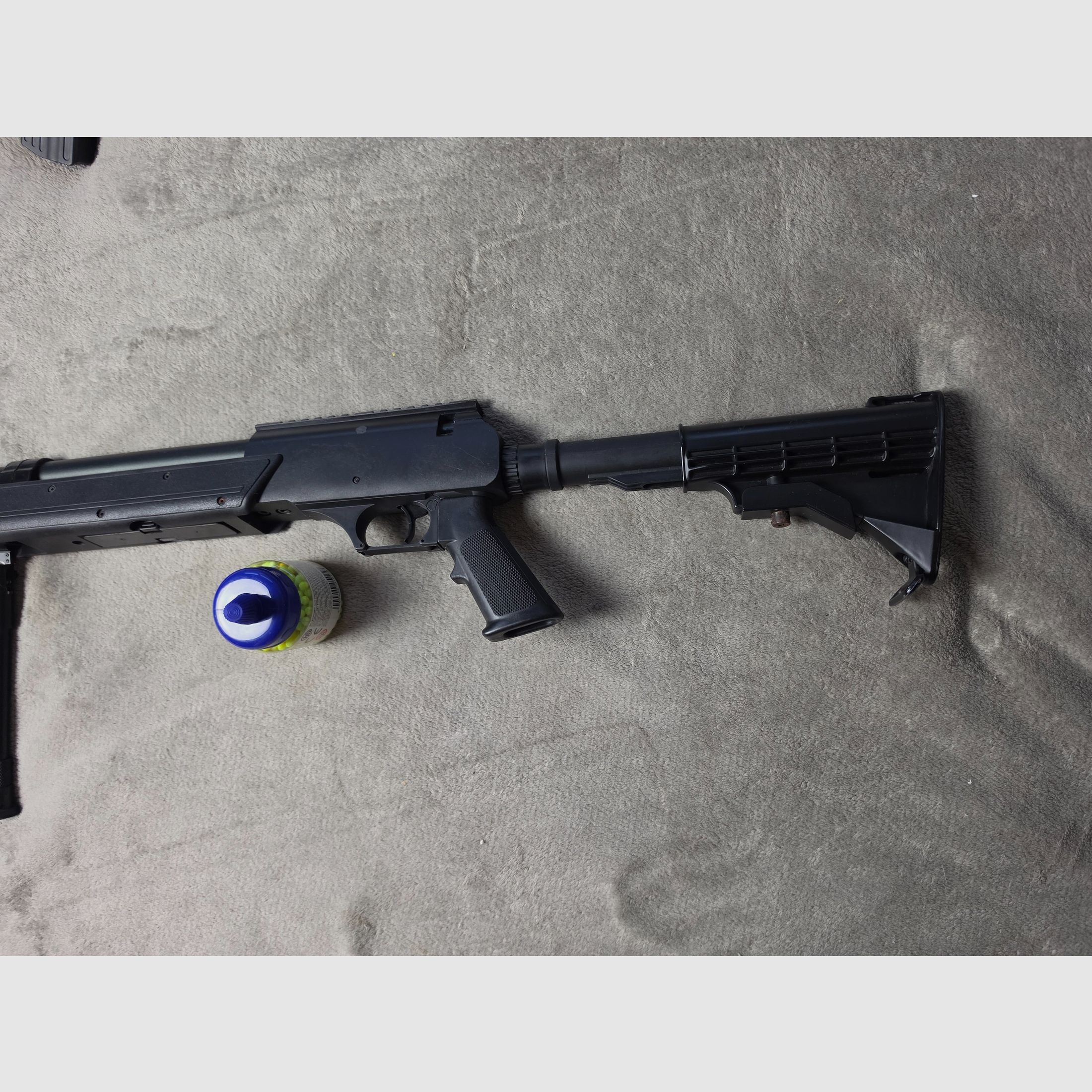 Rifle de francotirador / Sniper-Rifle Softair con bípode y munición BB, imagen 3 de 6