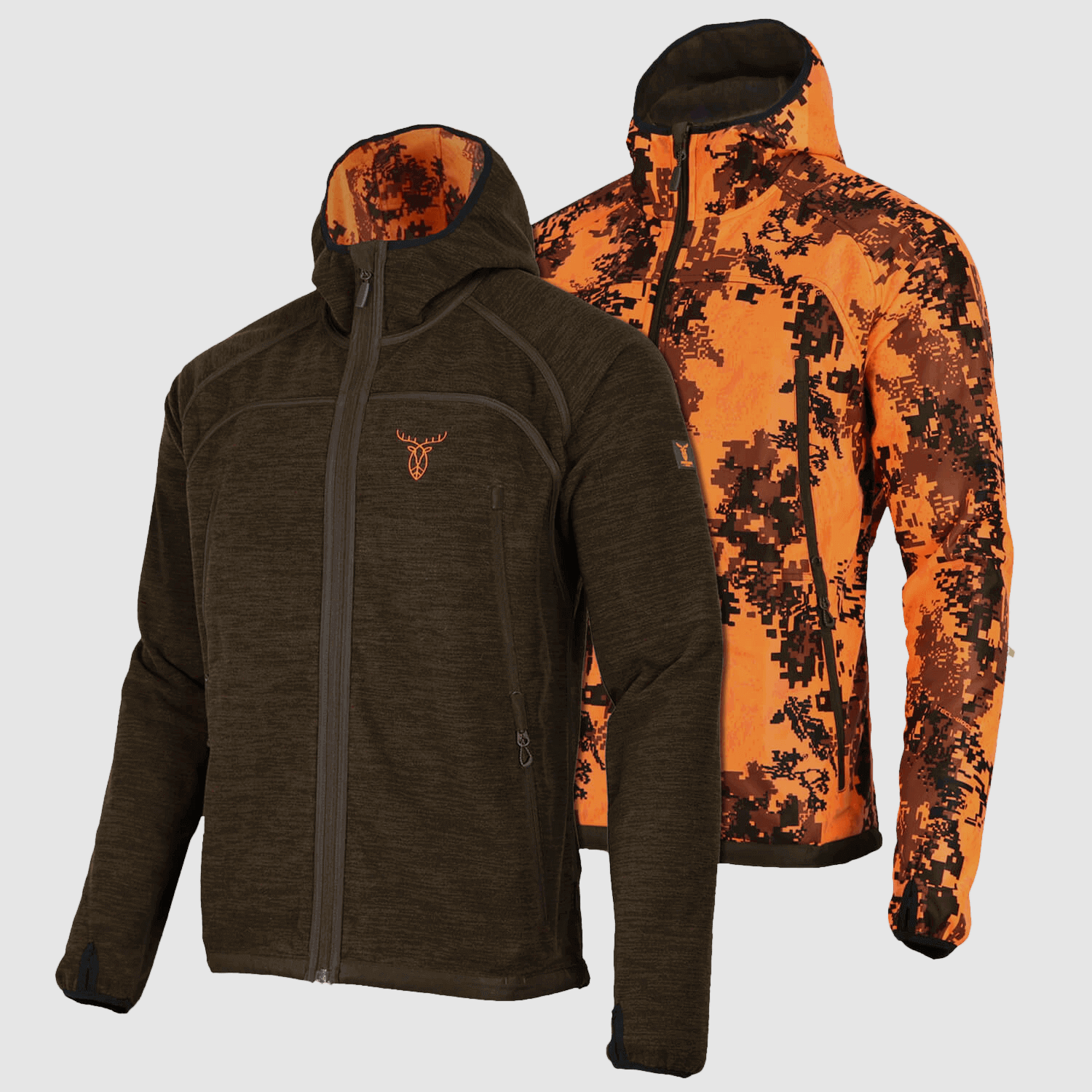 Pirscher Gear Fleece-Wendejacke Blaze