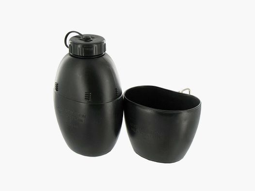 Highlander Forces Feldflasche 58 Pattern 1l Schwarz