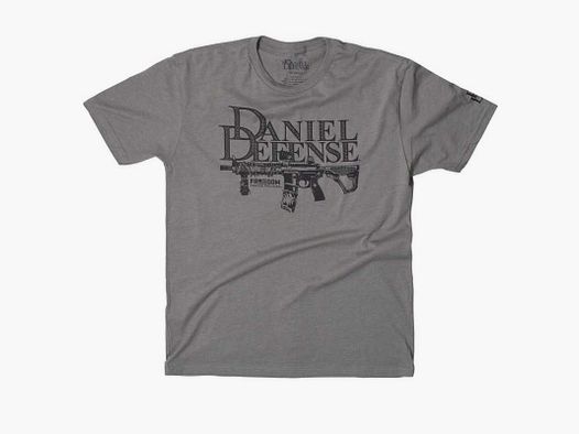 T-Shirt Daniel Defense Classic Gray