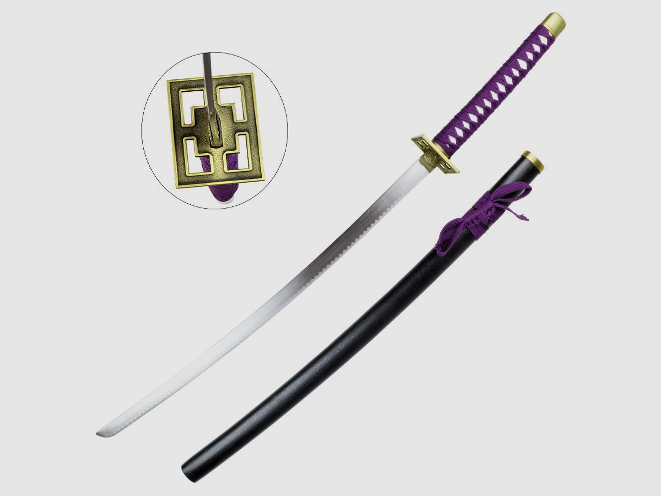 Katana Senbonzakura Bleach i czarna Saya