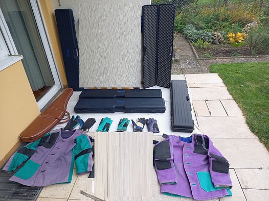 Veste de tir Gant de tir Sac Valise pour carabine à air Carabines à air