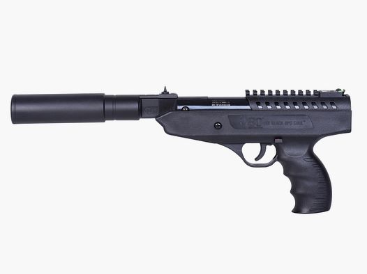 BO Fabricación Langley Silenciador Negro 5,5mm - Aire comprimido de resorte | Plegable