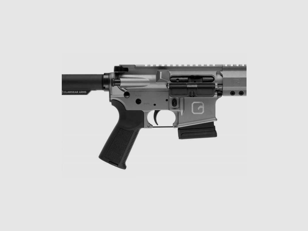 Clawgear 14.5'' CG15 .223 REM Semi-Automatic Rifle Gun Metal Gray