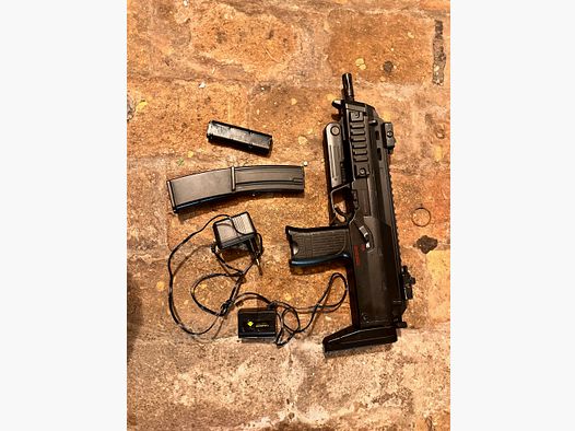 Hk MP7 softair mit Akku 