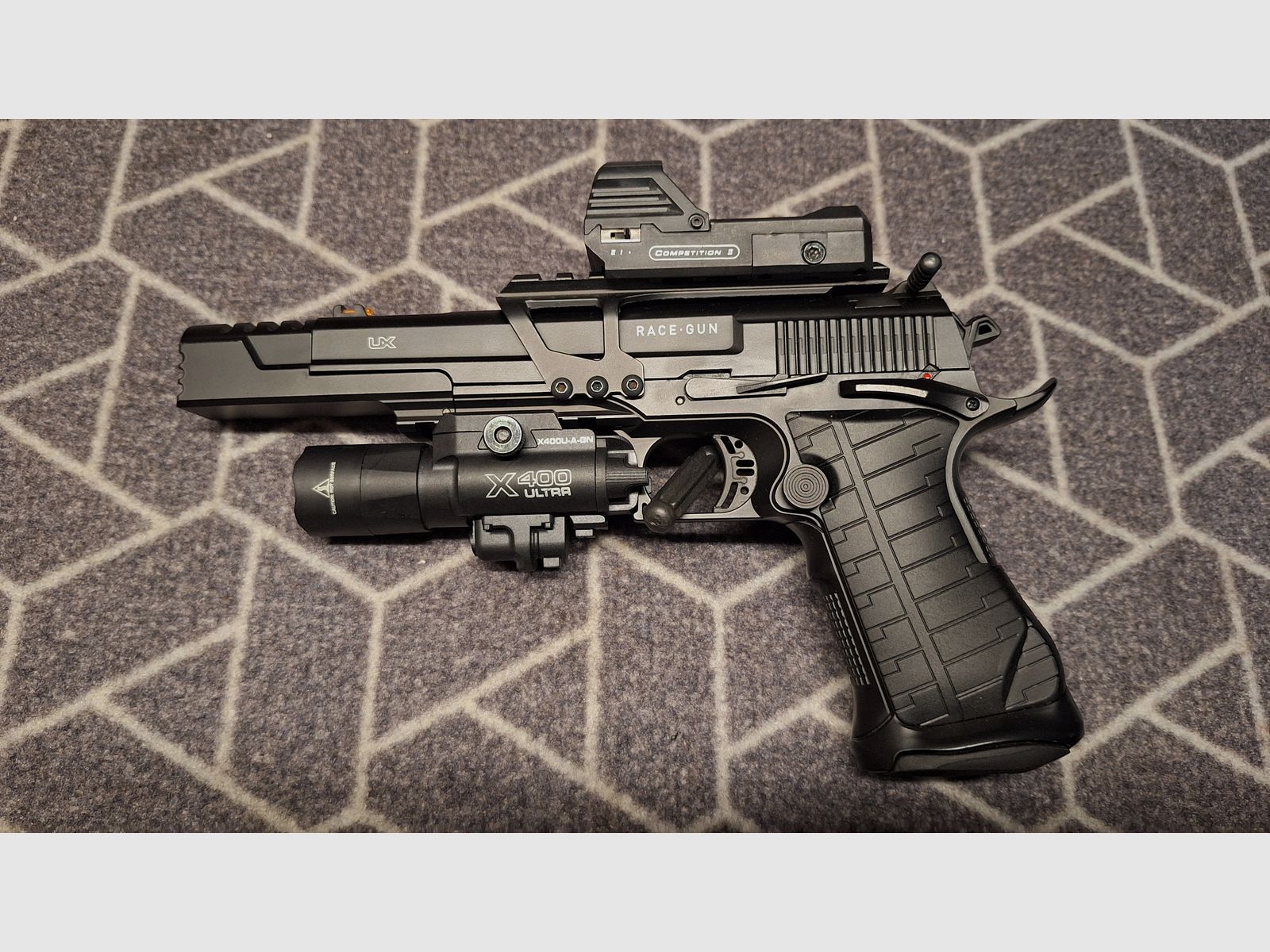 Umarex Racegun 4,5 mm Stahl BB Blowback Co2-Pistole