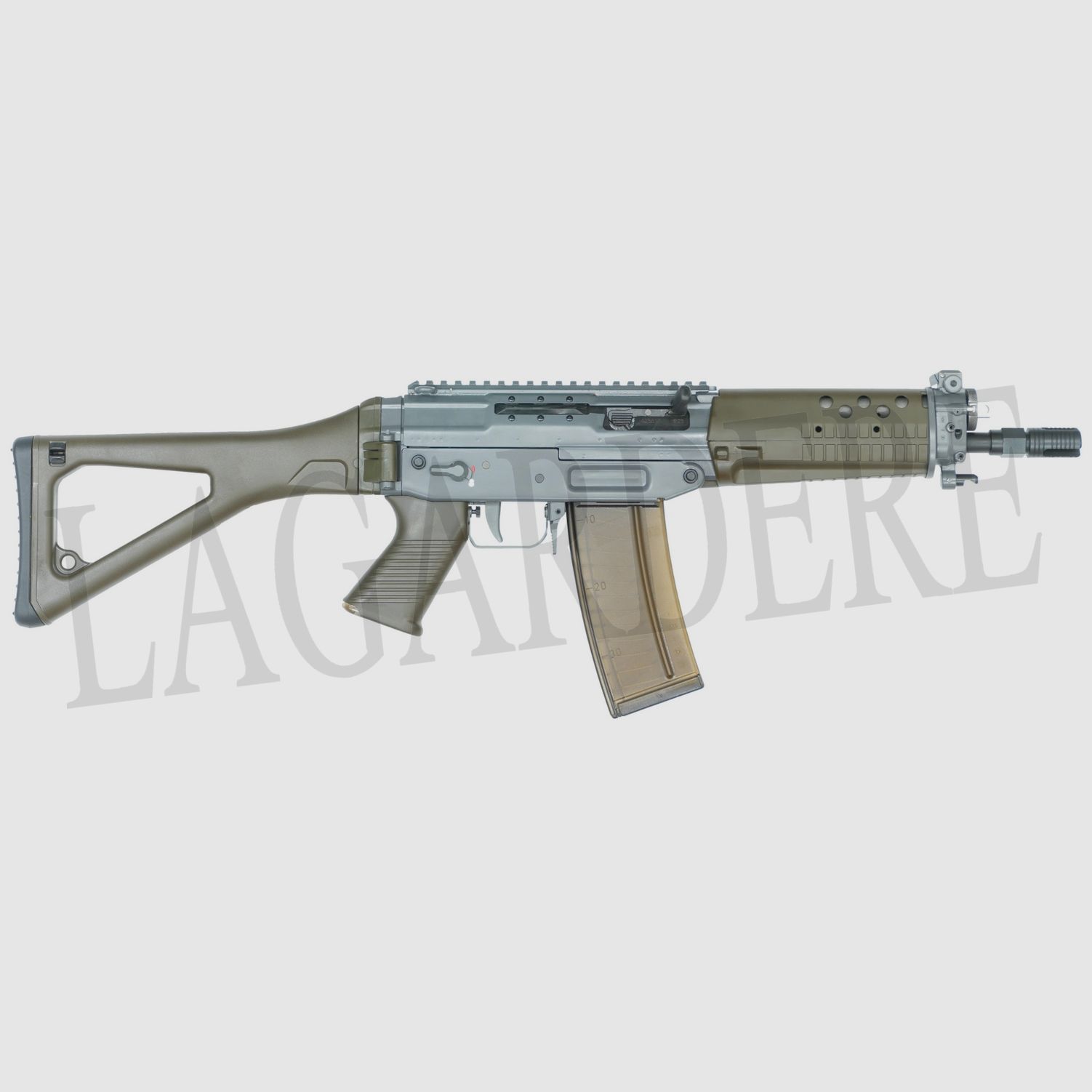 SIG-SAUER SG 553-1 SB SEMI-AUTO RAIL GRÜN ROTEX (SEMI-AUTOMATISCHE STURMGEWEHR)