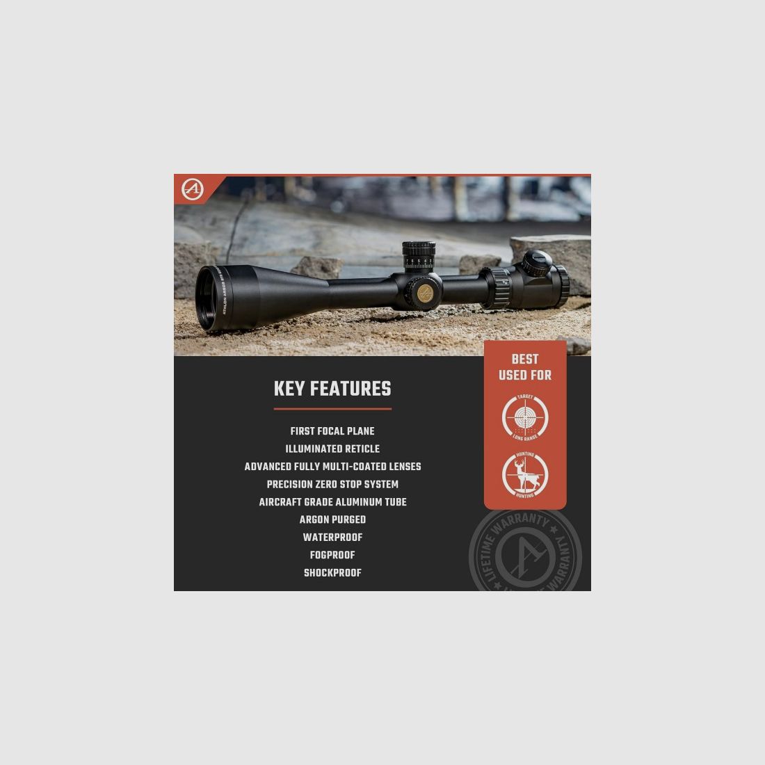 GOEDKOOPSTE PRIJS / NIEUWE GOEDEREN 8-34x56 Richtkijker Athlon Optics Argos BTR GEN2, afbeelding 2 van 6