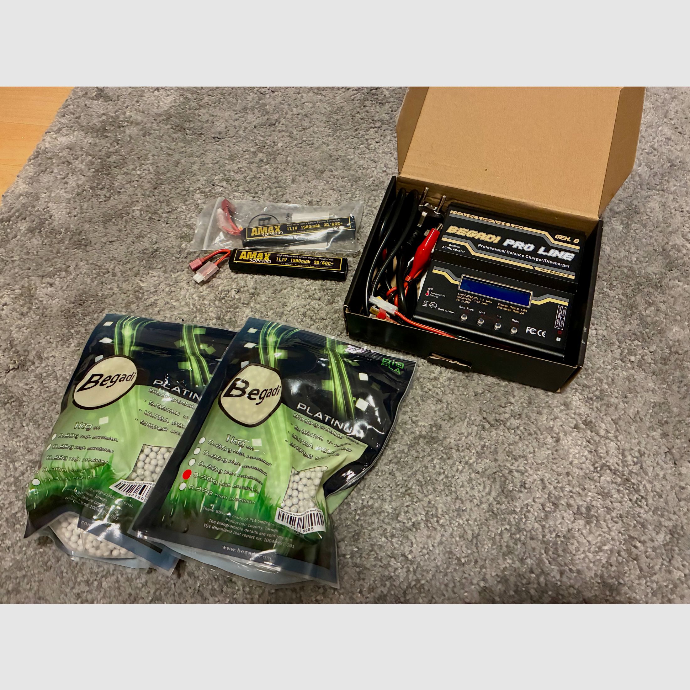 BEGADI AK47 / AKM GEN-5 SPORT S-AEG Airsoft Softair + 8 magazynków / 11V akumulatory, ładowarka, BBs