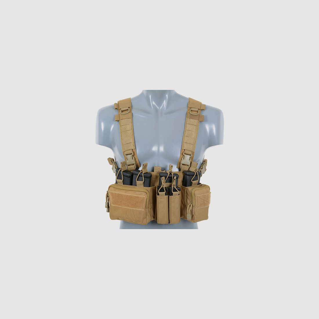Buckle Up Recce/Sniper Chest Rig - Coyote [8FIELDS]