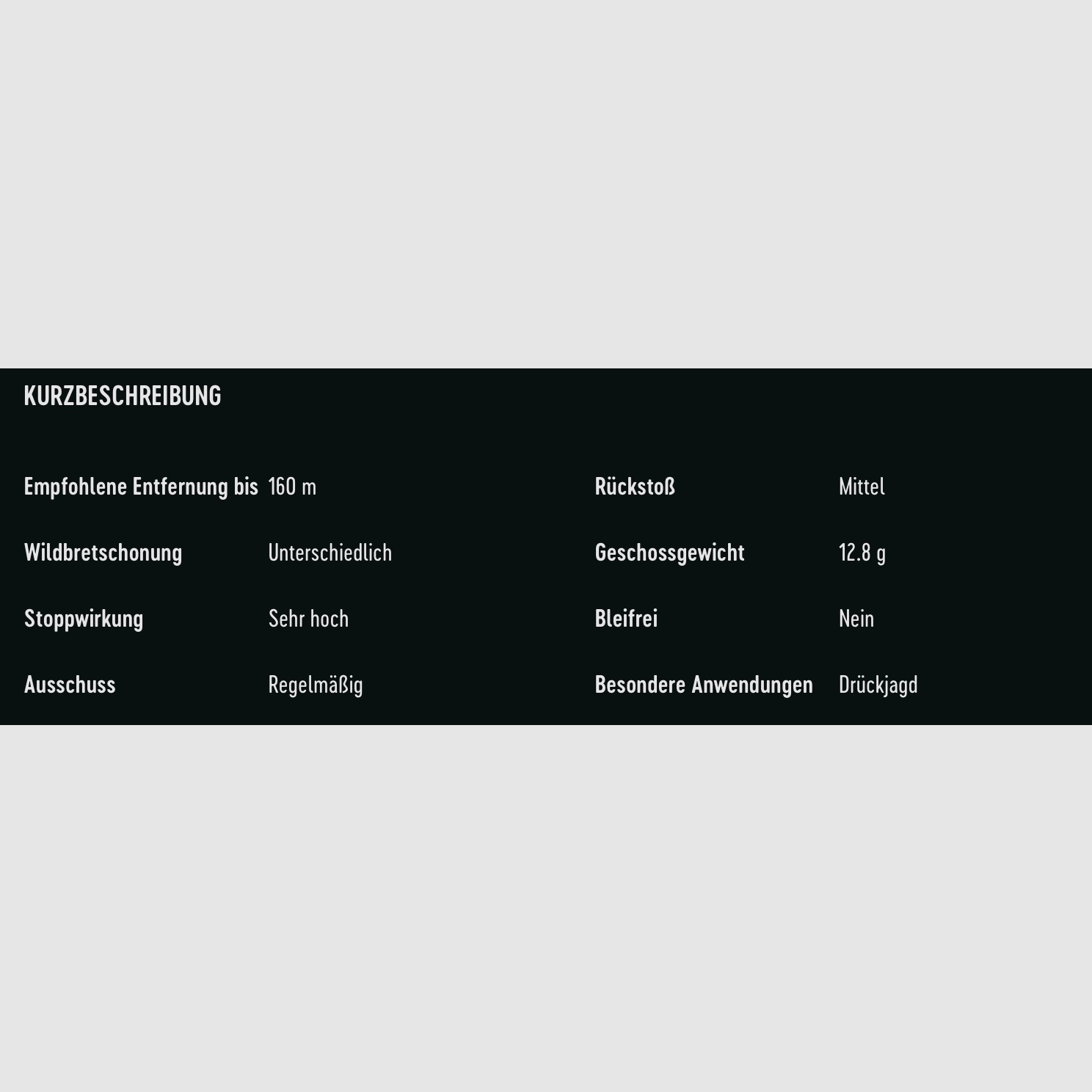 RWS 61070 8x57 IRS ID Classic 12,8g/198grs. Langwaffenmunition