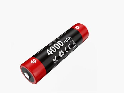 Wiederaufladbarer Akku 18650 3,6 V 4000 mAh - Klarus