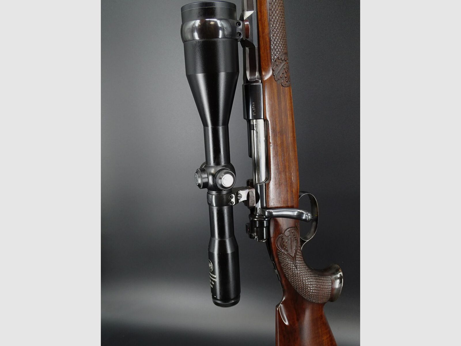 Fanzoj Ferlach 98 System Gravuren Achtkanntlauf ZF Kaps 8x56 Leuchtpunkt Sammlungsauflösung