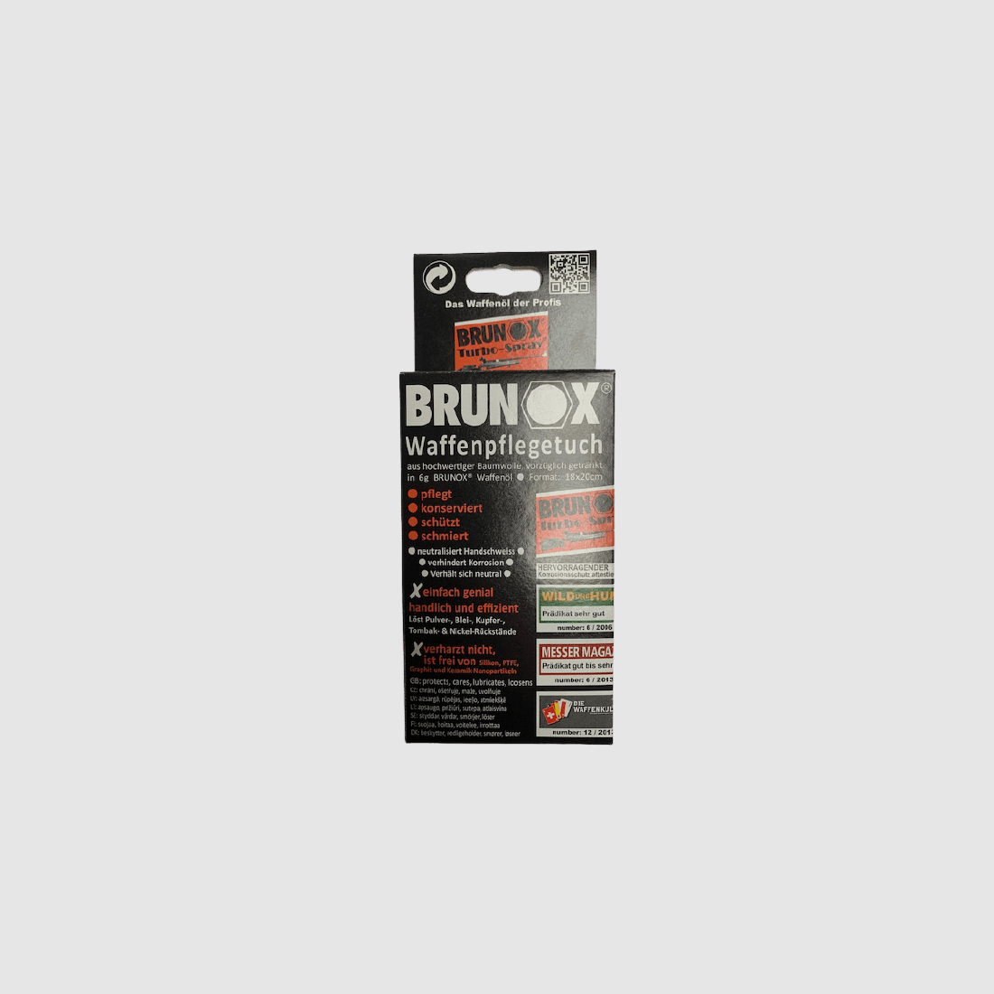 Brunox paño de cuidado de armas de algodón - Set