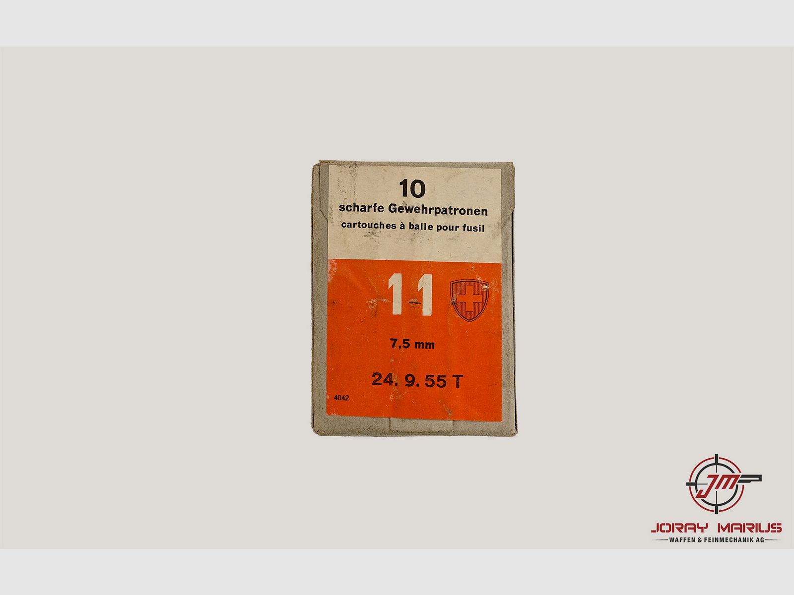 7.5×55 GP11 cartucce da collezione 24.9.55T