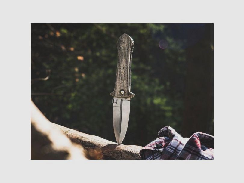 Böker Plus Pocket Smatchet Micarta Grün Taschenmesser, Bild 5 von 10