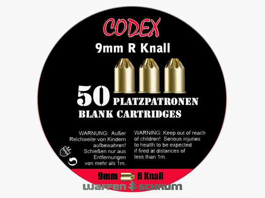 Codex 9x17R.K. Knallpatrone
