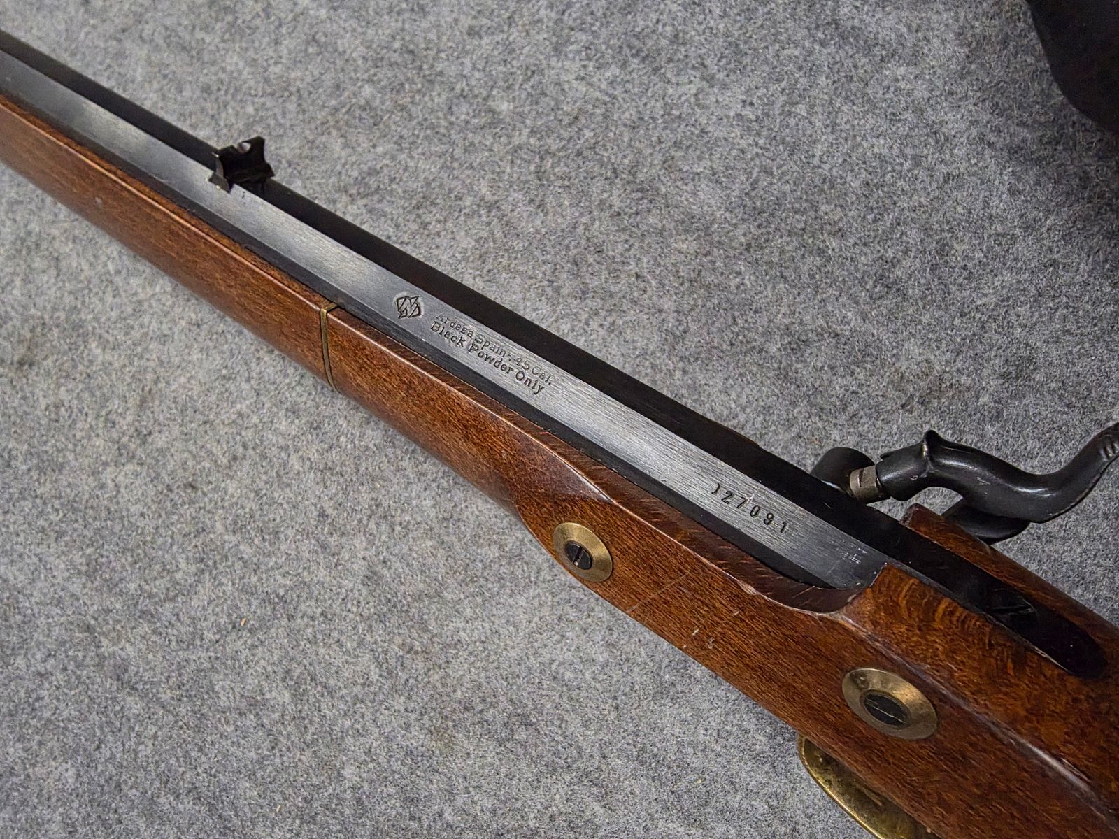 Vorderlader Perkussionsbüchse Ardesa Made in Spain Gewehr Kaliber .45 Vorderlader Perkussion