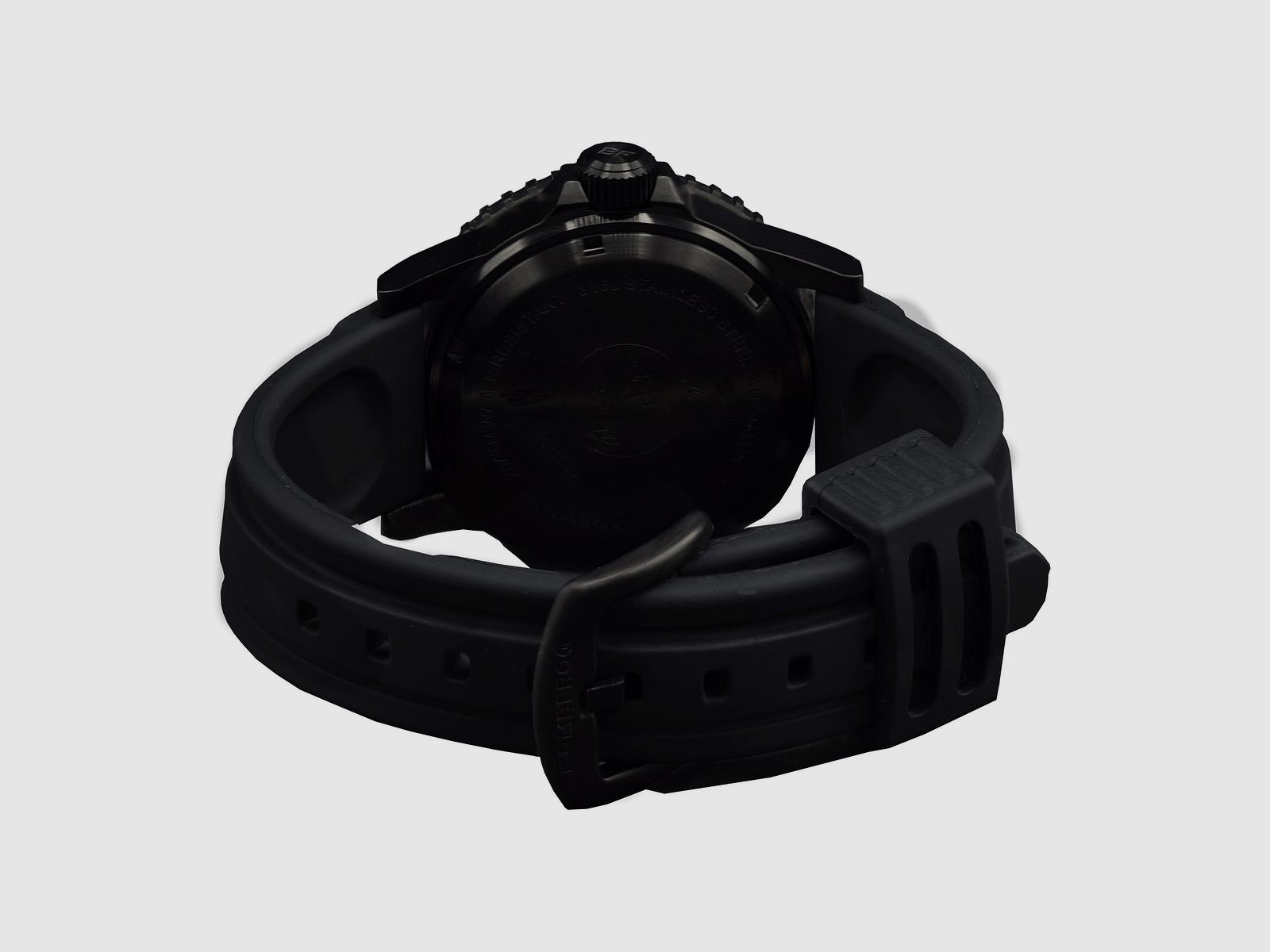 BOMBFROG Minesweeper Zwart Neopreen Armband, afbeelding 4 van 6