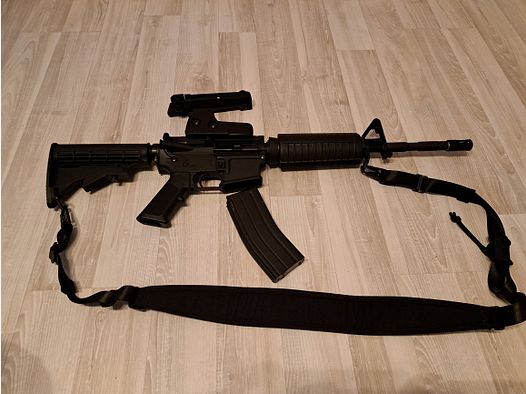KJ Works / Tanio Koba M4A1 Vollmetall Gas-Blow-Back 6mm BB schwarz