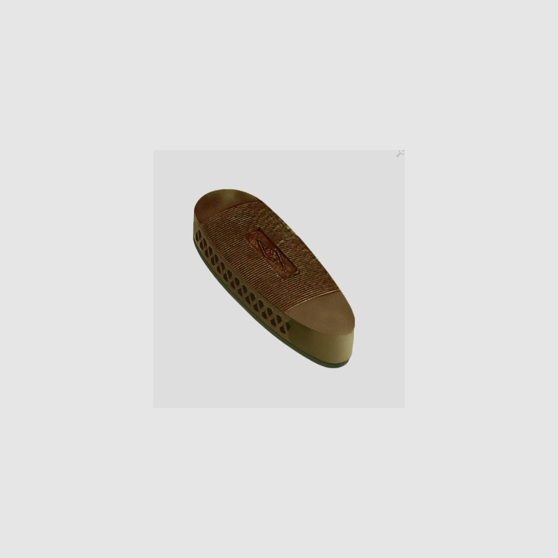 Schaftkappe in schwarz - Größe 140 x 46 mm Dicke 25 mm