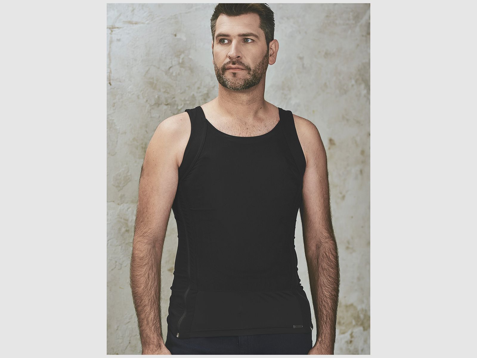 ARMOR T-SHIRT FÜR HERREN – Level IIIA – Gr. XL Schwarz, Bild 1 von 5