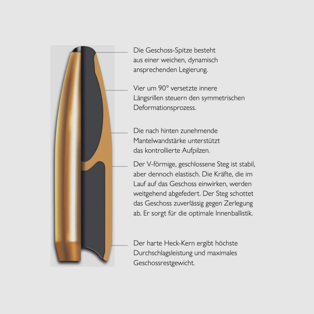 Blaser 80401264 8x57 IRS CDP 12,7g 196grs. Langwaffenmmunition