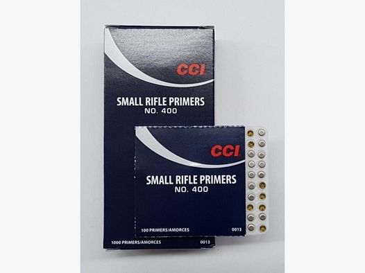 Primer CCI 400 Small Rifle VE100