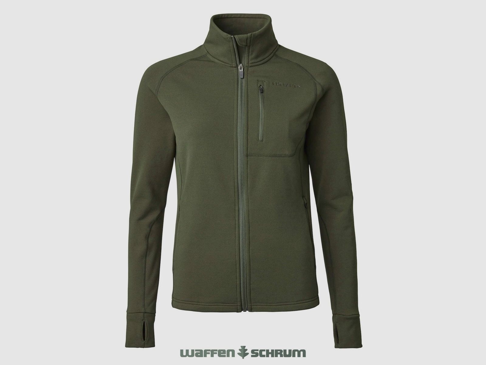 Chaqueta de forro polar Chevalier Tay Technostretch Verde Oscuro