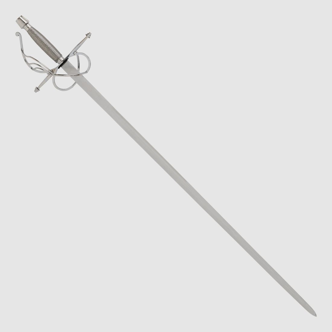 Handgeschmiedees Rapier mit Scheide