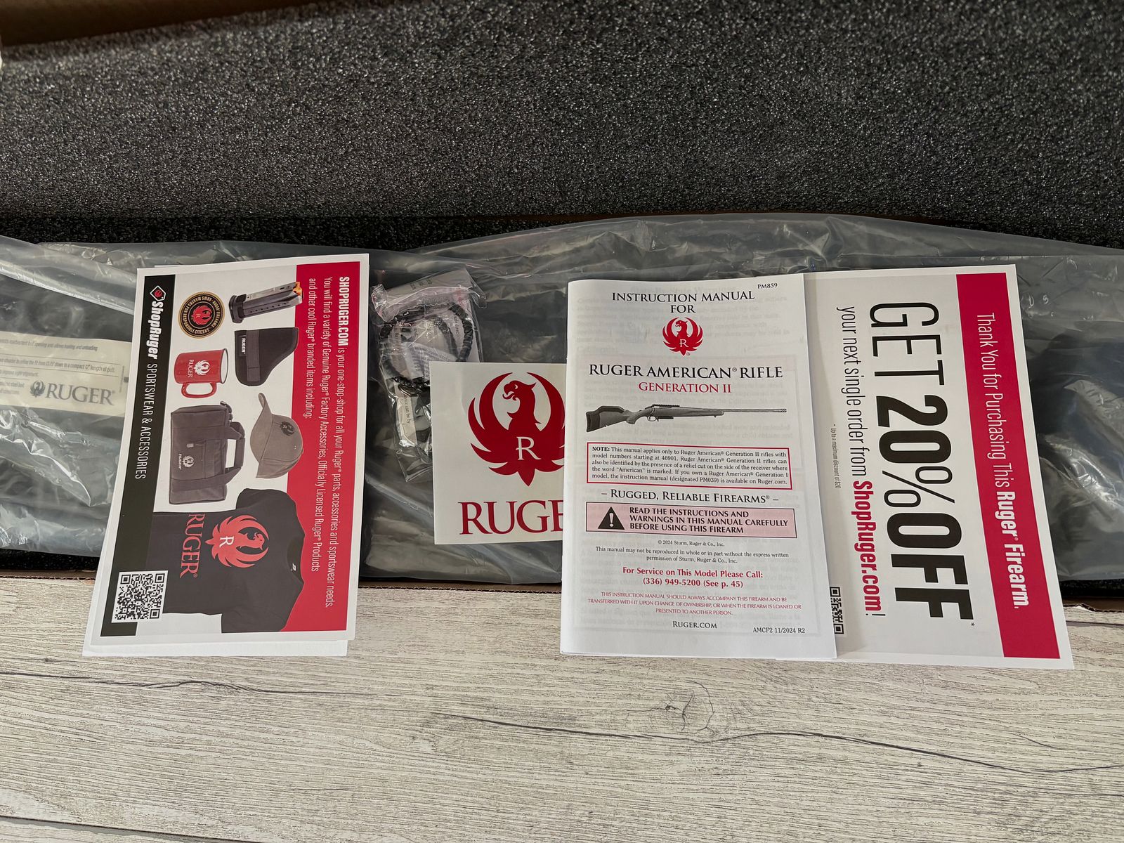 Ruger American Rifle Gen. 2 Standard en .223 Rem