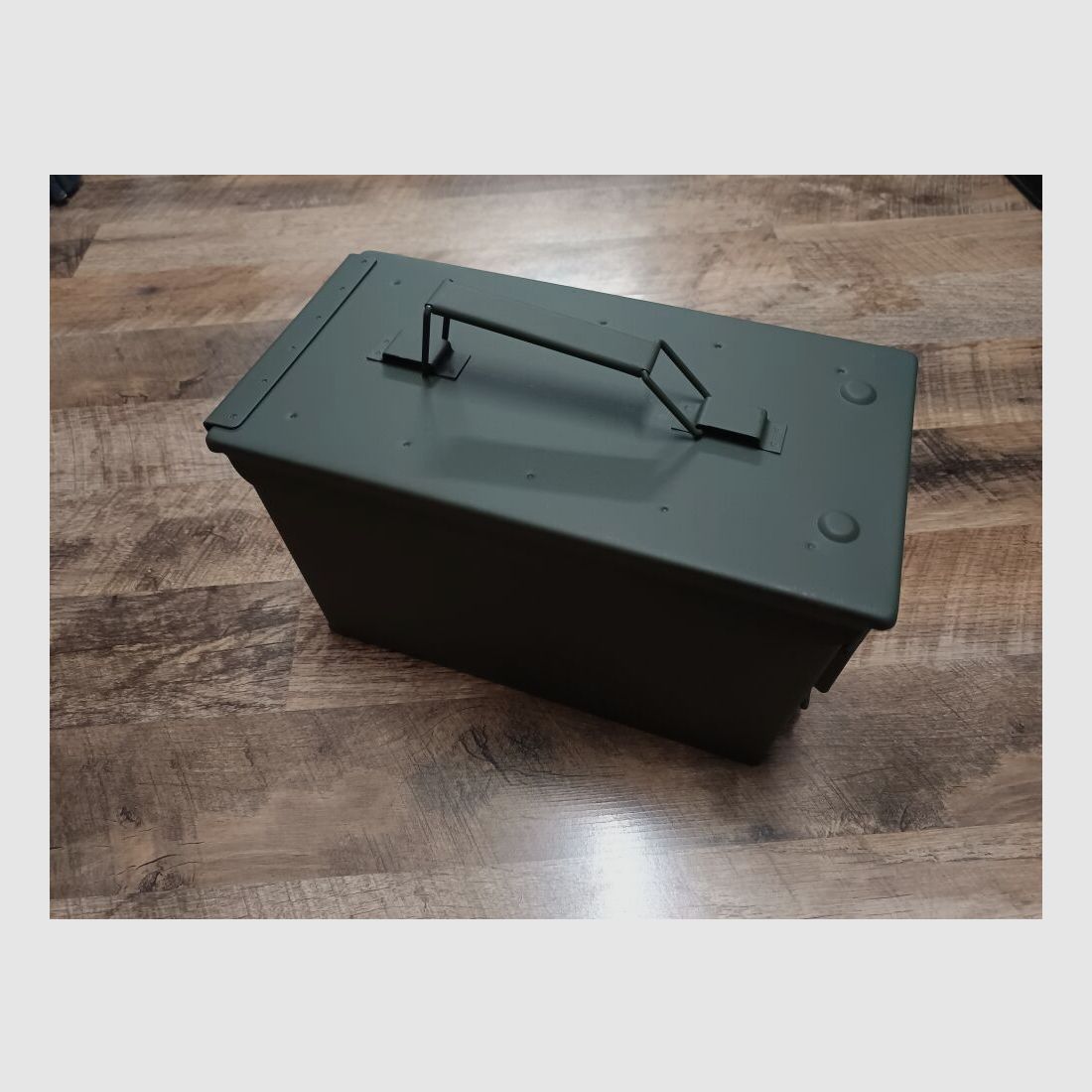 Boîte à munitions NATO Ammo Box boîte en métal boîte de transport cal. 50